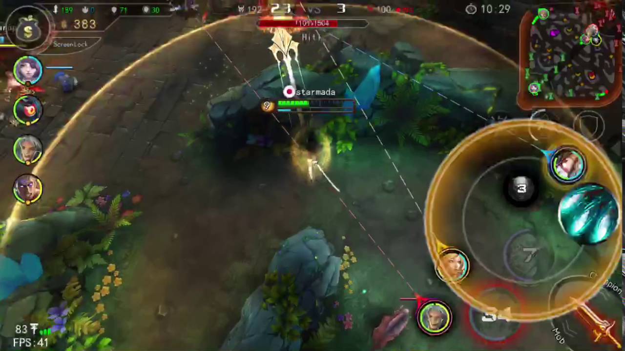 ace of arenas domino jungle 5v5 gameplay 11-2-12