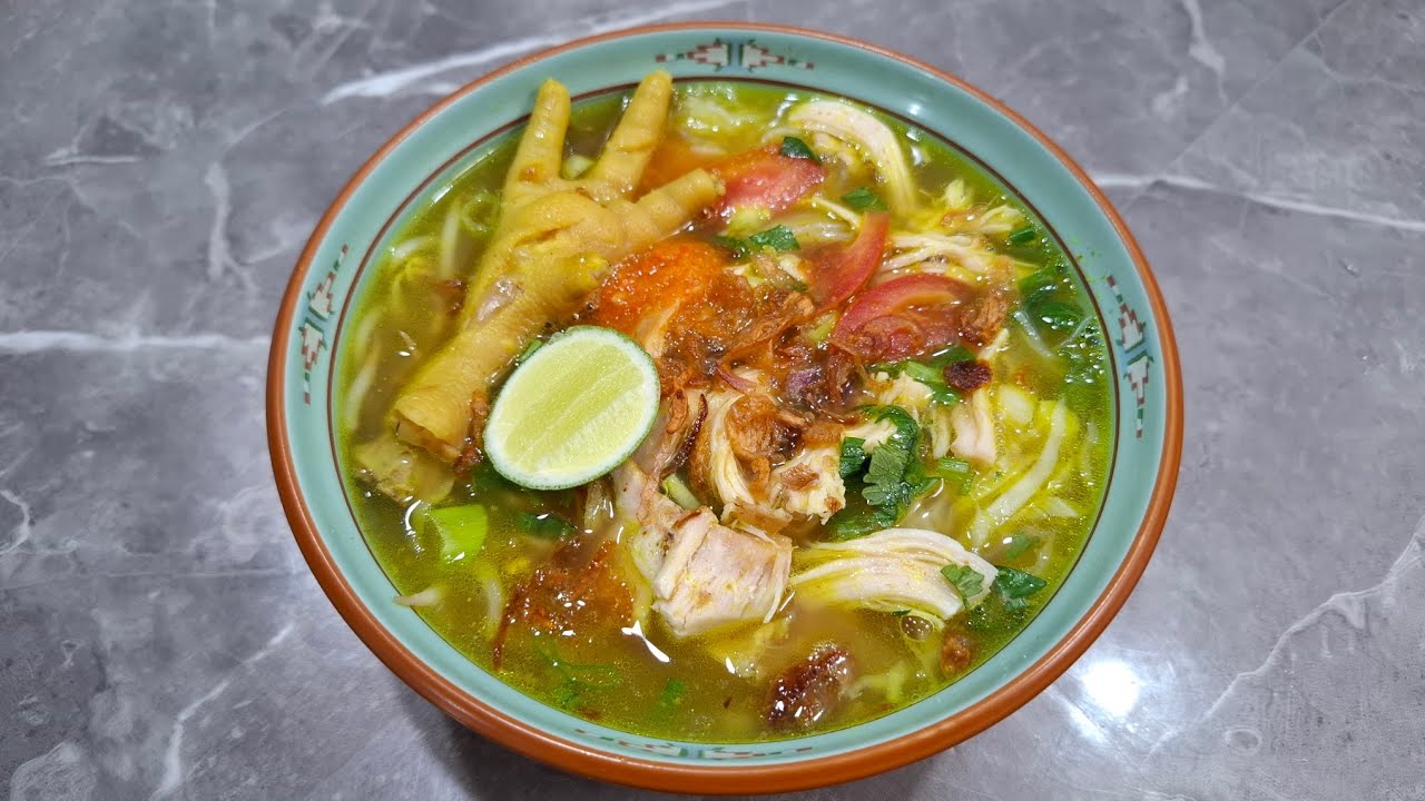 Cara membuat resep SOTO AYAM CEKER Enak dan bengini cara buatnya