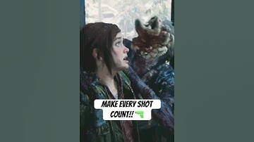 MAKE EVERY SHOT COUNT!  #gamehighlights #thelastofus #joelmiller #tlou #elle