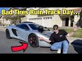 Track Day With My McLaren On CHEAP TIRES!!! (Didn’t End Well…)