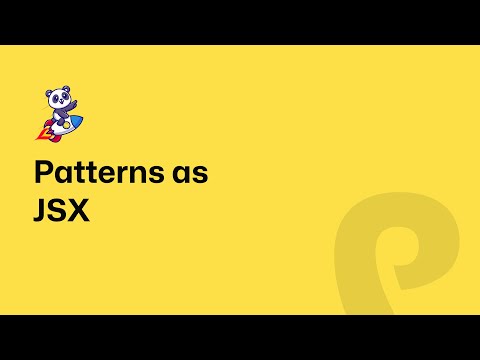 Patterns as JSX