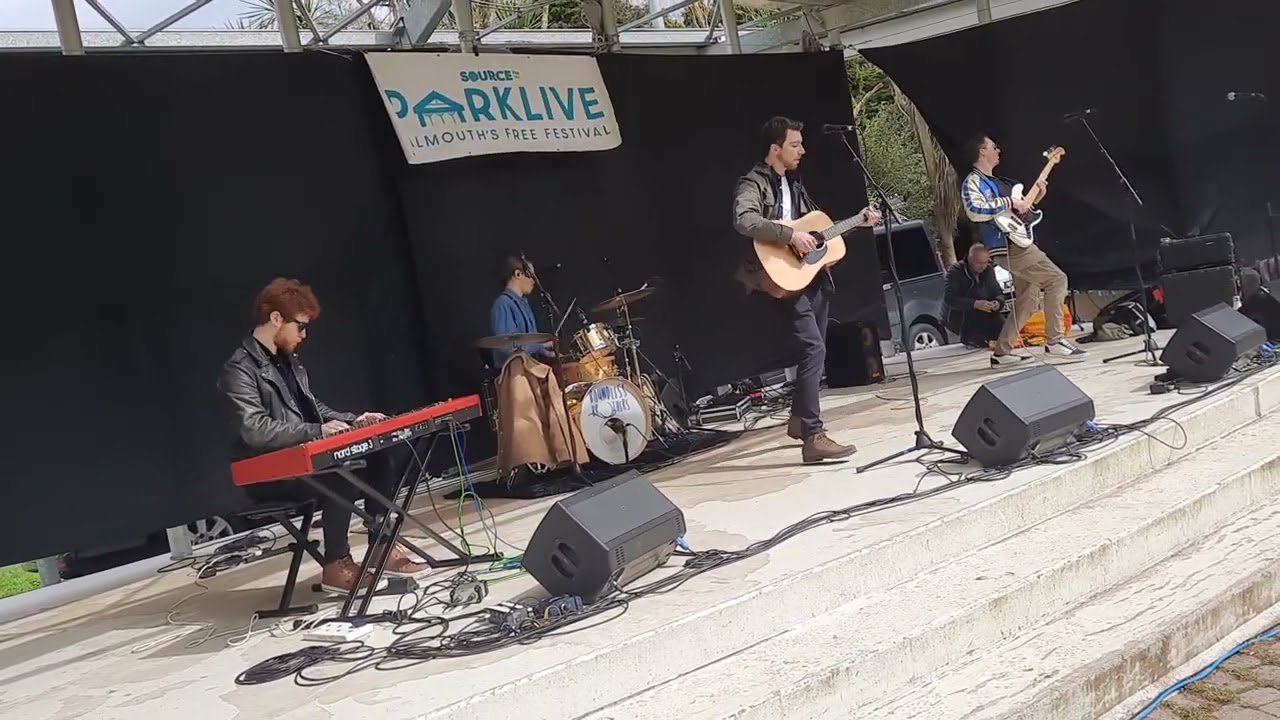 Boundless Brothers with their new track 'Only Love' at Parklive in Falmouth 28/04/2024