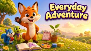 Kindaplay: Everyday Learning Adventure — Songs, Counting, Letters & Feelings