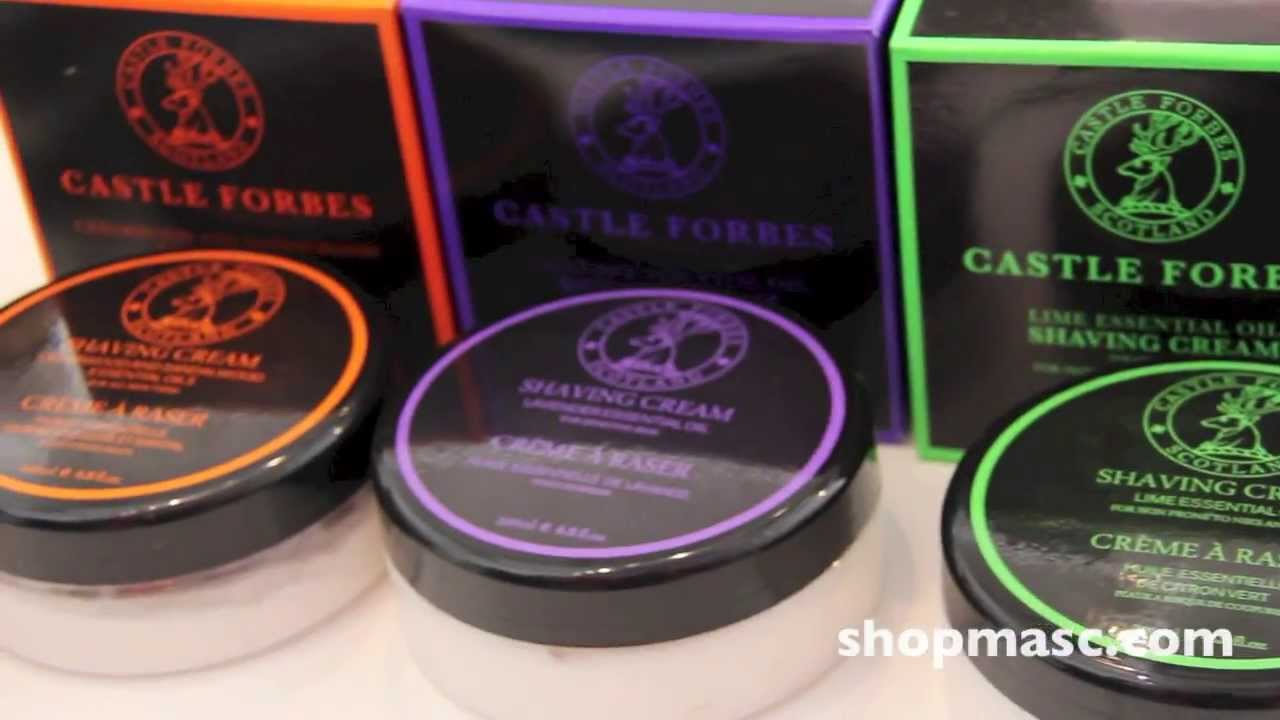 Castle Forbes Shaving Cream YouTube