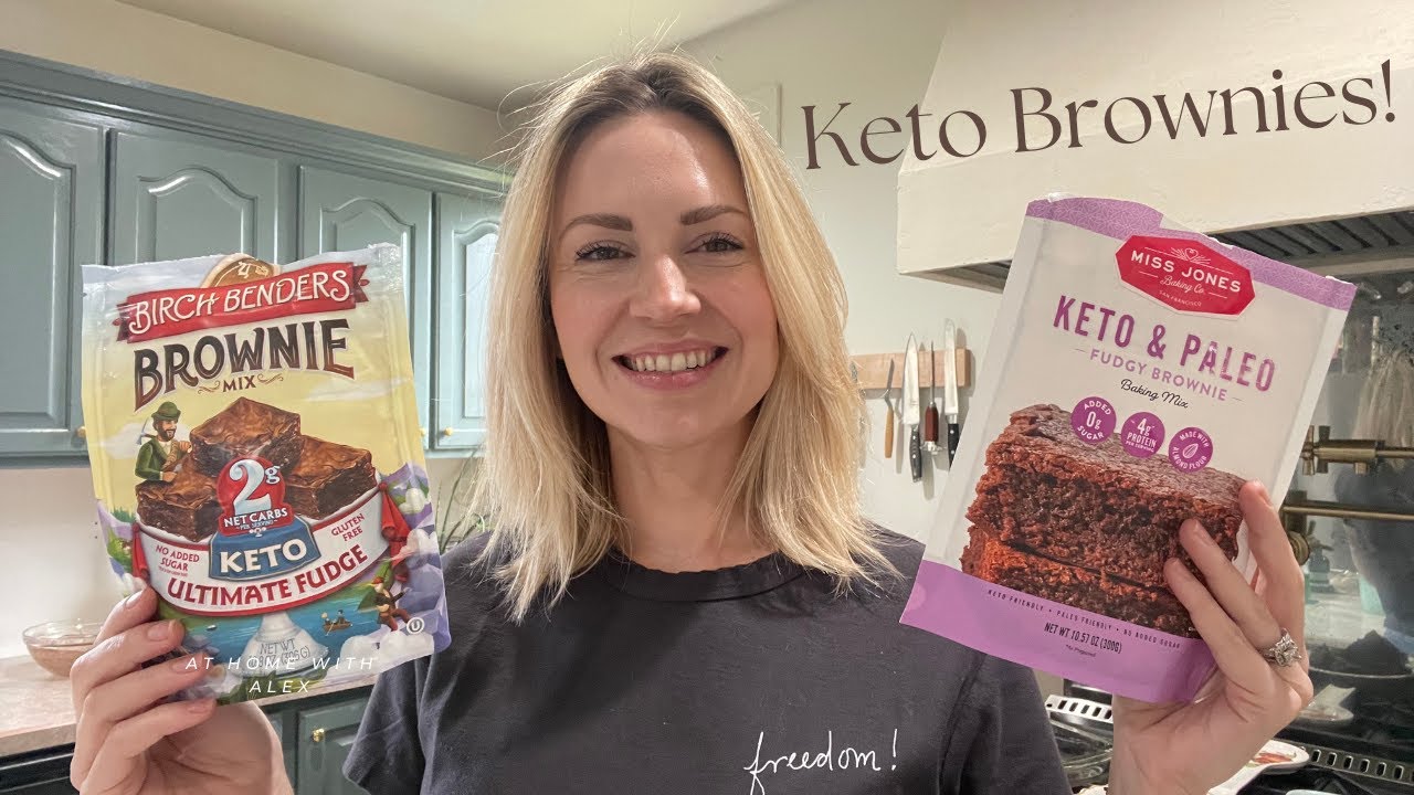 Keto reviews Birch bender Brownie mix Vs. Miss Jones Brownie mix YouTube