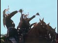 GARDE REPUBLICAINE - Charge de la cavalerie à 4 escadrons - Villacoublay le 16 décembre 1975