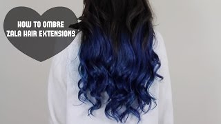 This is a great technique for dying your hair extensions balayage.
with zala hair, you can use shade from our balayage range, just like
we have here, and u...