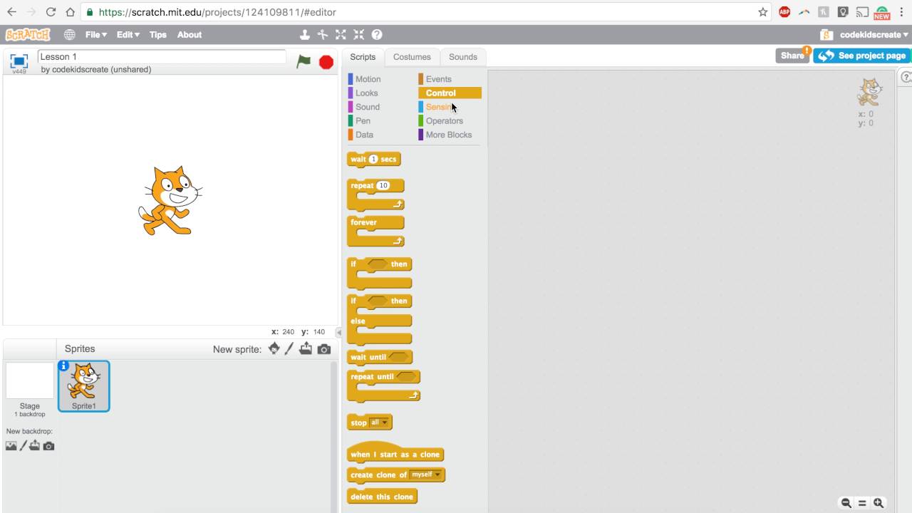 SCRATCH TUTORIAL: WHERE DID MY CODE GO?!?! OOP - YouTube