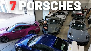 7 PORSCHES at OCDetailing  What are owners doing to them?