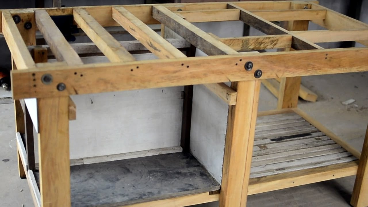 Workbench/Table Saw Built Part 1 - Table structure