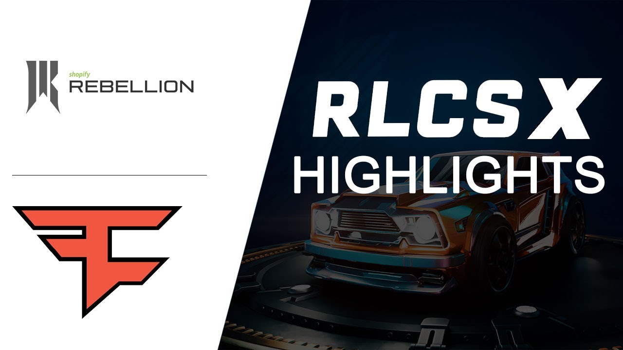 [Goals Highlights] Shopify Rebellion vs FaZe Clan | RLCS Season X - Spring: NA Major (23 May 2021)