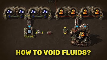 How to void Fluids in Factorio? With circuit logic! Guide / Tutorial
