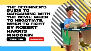 Celebrity The Beginner's Guide to Bargaining with the Devil by Robert Mnookin Profile