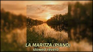 La Maritza Piano Cover  Slowed Reverb  Sylvie Vartan  Eren Ss