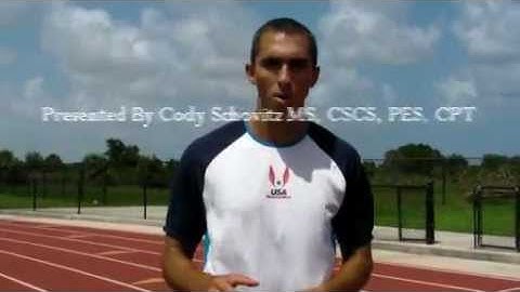 Warmup for Linear Speed | speed training