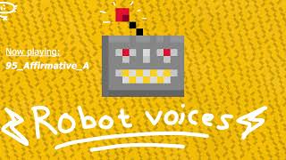 Robot Voices SFX pack