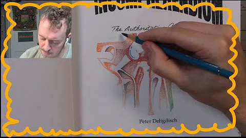 There are Lines coming out of my Brain - Live Drawing