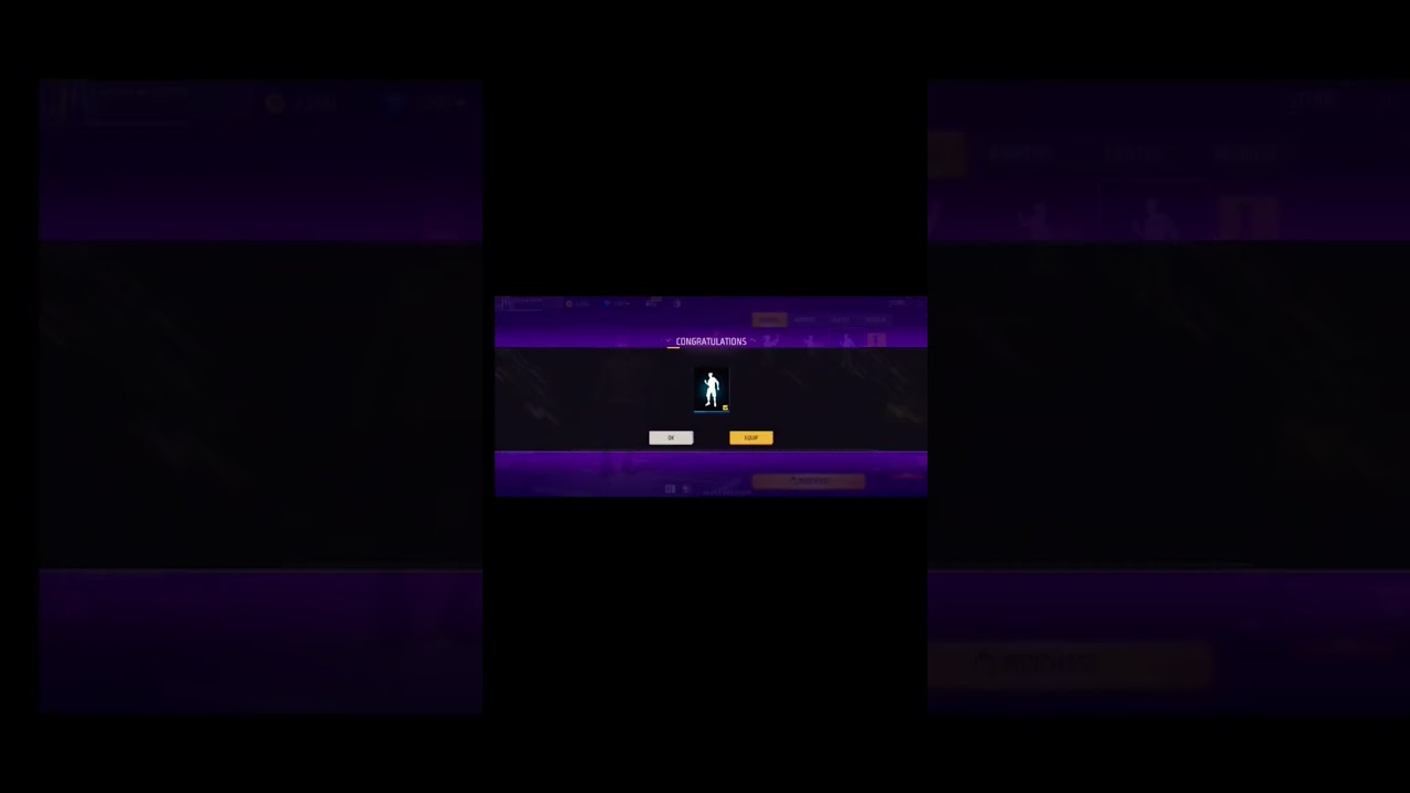 ONLY 1 💎 RARE EMOTE IN FREE FIRE ADVANCED SERVER