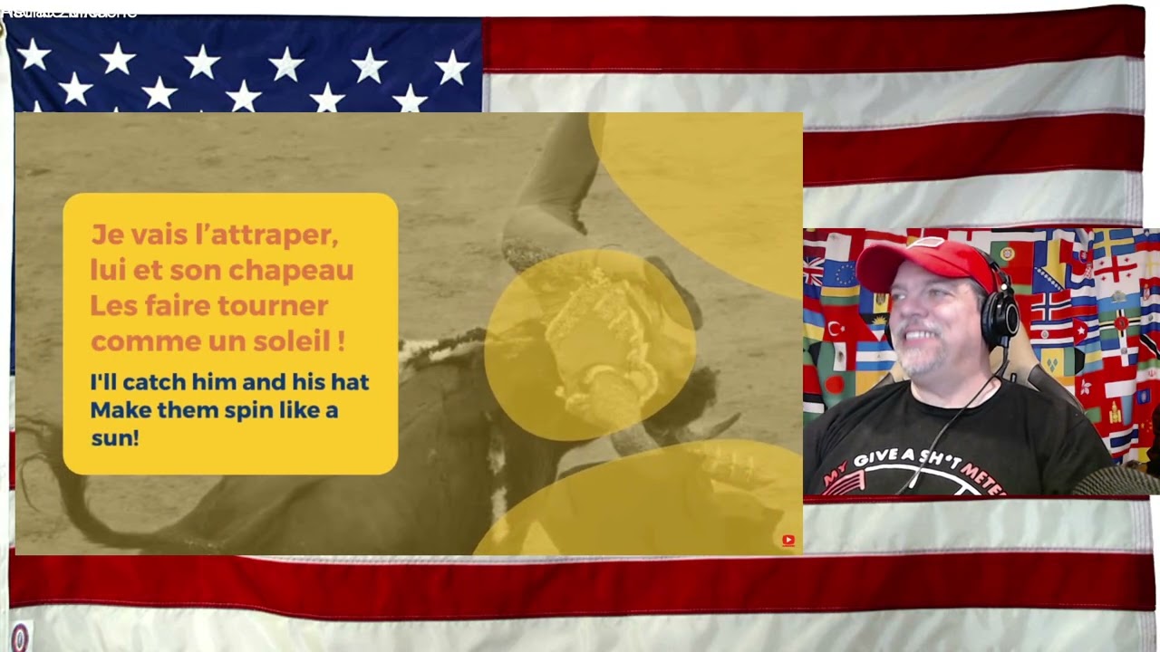 Francis Cabrel - La corrida- REACTION