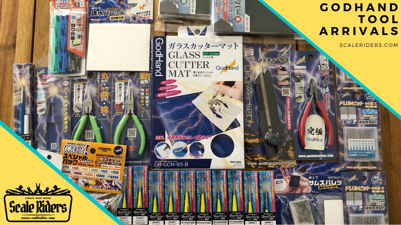 GodHand Tools New and Restocks Hobby Tools