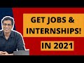 Win an INTERNSHIP/JOB in 2021 | Top tips to bag a job and internship in 2021