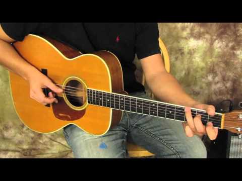 Paul Simon Inspired Acoustic Guitar Finger Picking Pattern for Easy Beginner