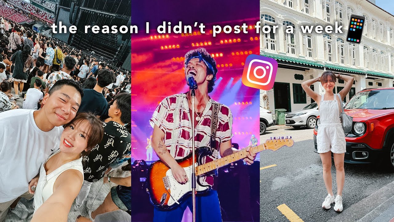 Bruno Concert, Fav Foods, Meet My Besties | Singapore Vlog