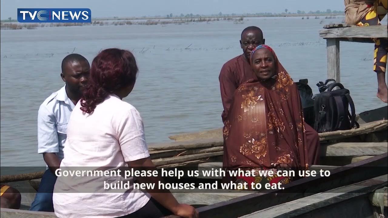 Community Forum: Residents Of Patigi Community Pick The Pieces Left By Flood Waters