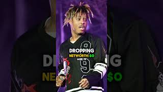 Juice WRLD net worth ovet the years  #999 #juicewrld #lljw #rap #hiphop #music #rapper #networth