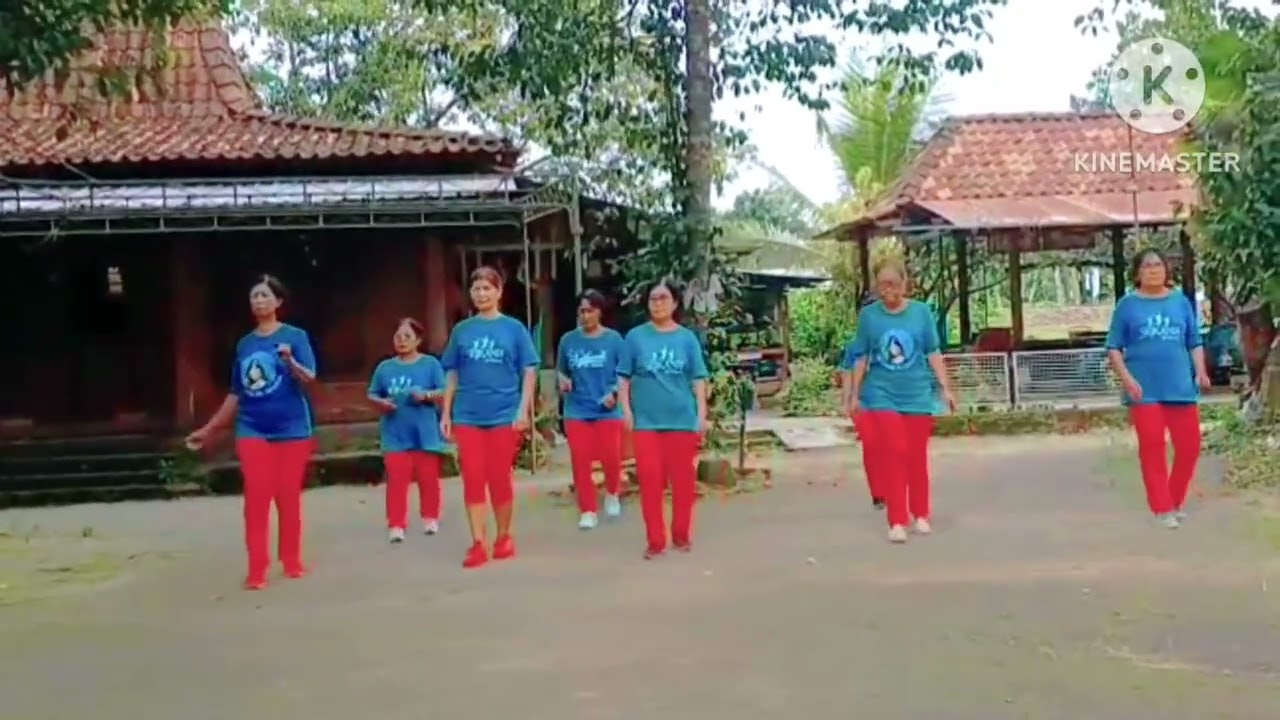 WULAN MERINDU // LINE DANCE // CHOREO BY RYAN ( INA ) & KIKI ( INA ) // DEMO : SRIKANDI LD