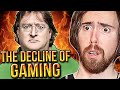 Asmongold Reacts To "The Decline of Gaming" | By The Act Man
