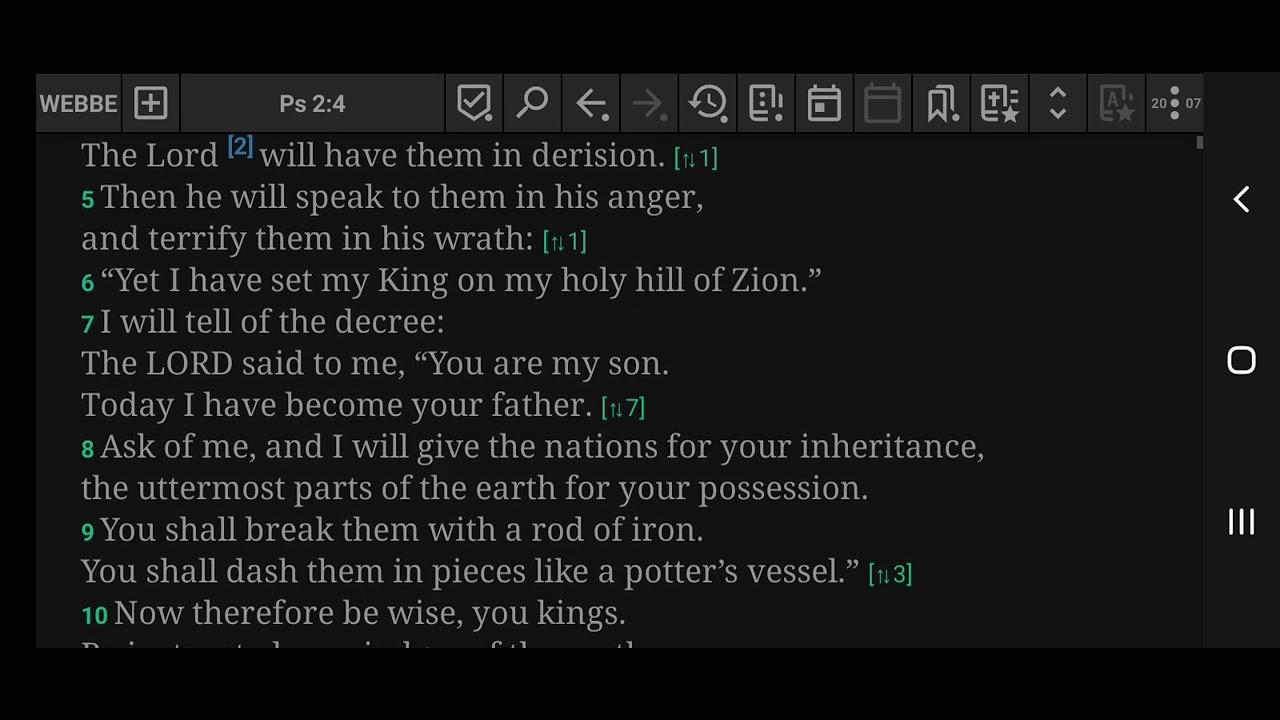 Psalm 2 (WEBBE)
