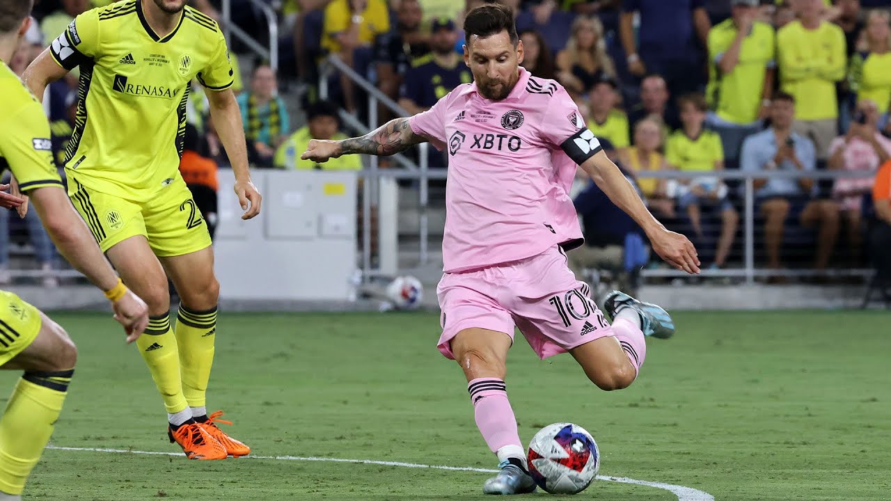 Curling Brilliance: Messi's Epic Long-Distance Goal in Leagues Cup Final