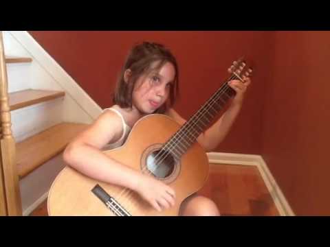 Penelope Playing Spanish Rumba 