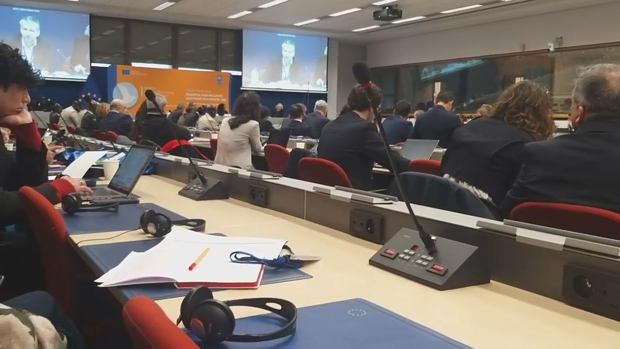 Peaceful & Inclusive Elections in a Digital Age conf. Brussels - II