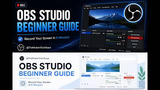 OBS Studio Beginner Tutorial (2026) | Record Your Screen in 5 Minutes