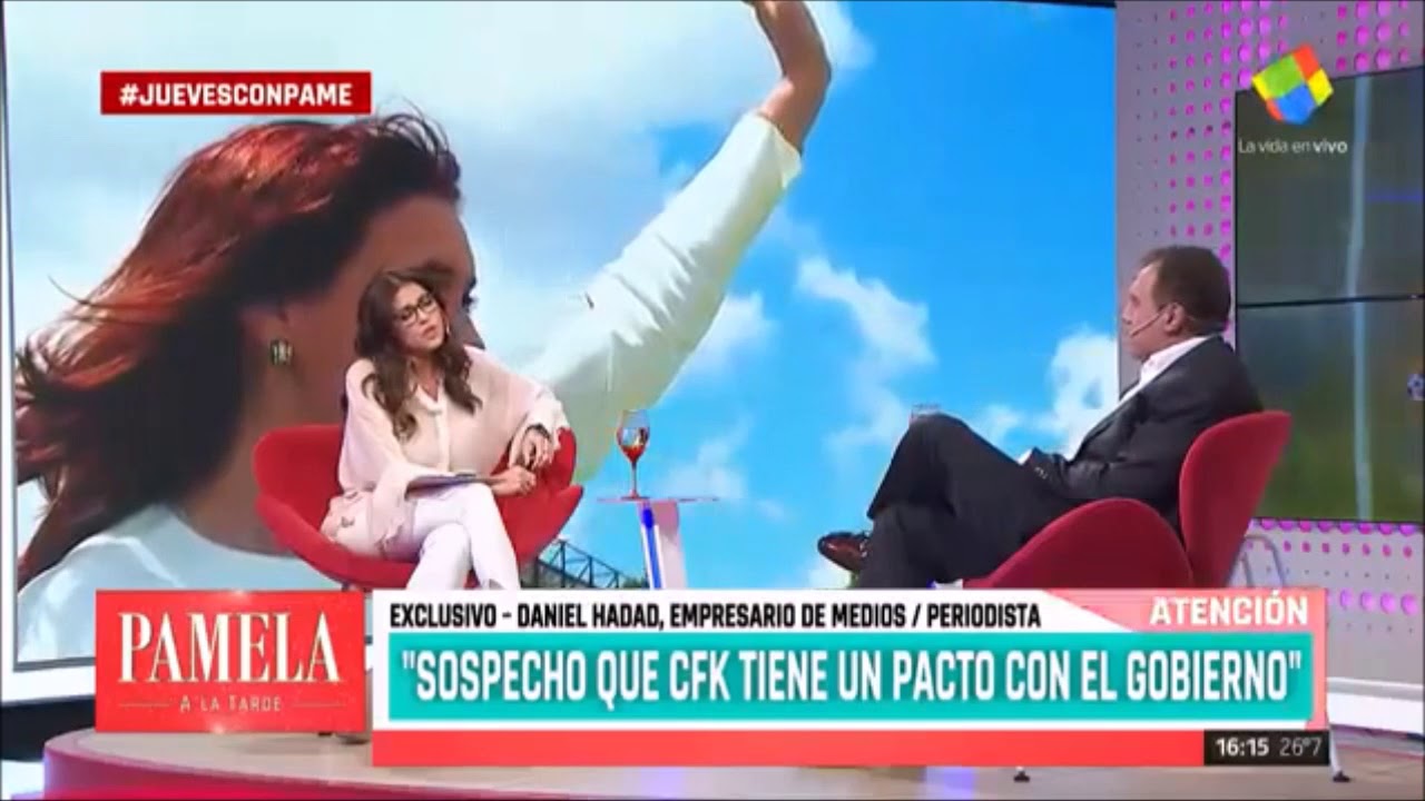Daniel Hadad: "Cristina Tiene un pacto con el gobierno"