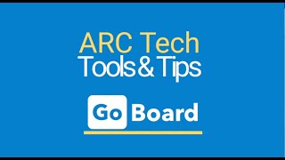 Introduction to GoBoard Whiteboard