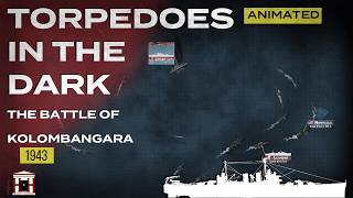 The Battle of Kolombangara, 1943: When Cruisers Walked Into a Trap - Animated