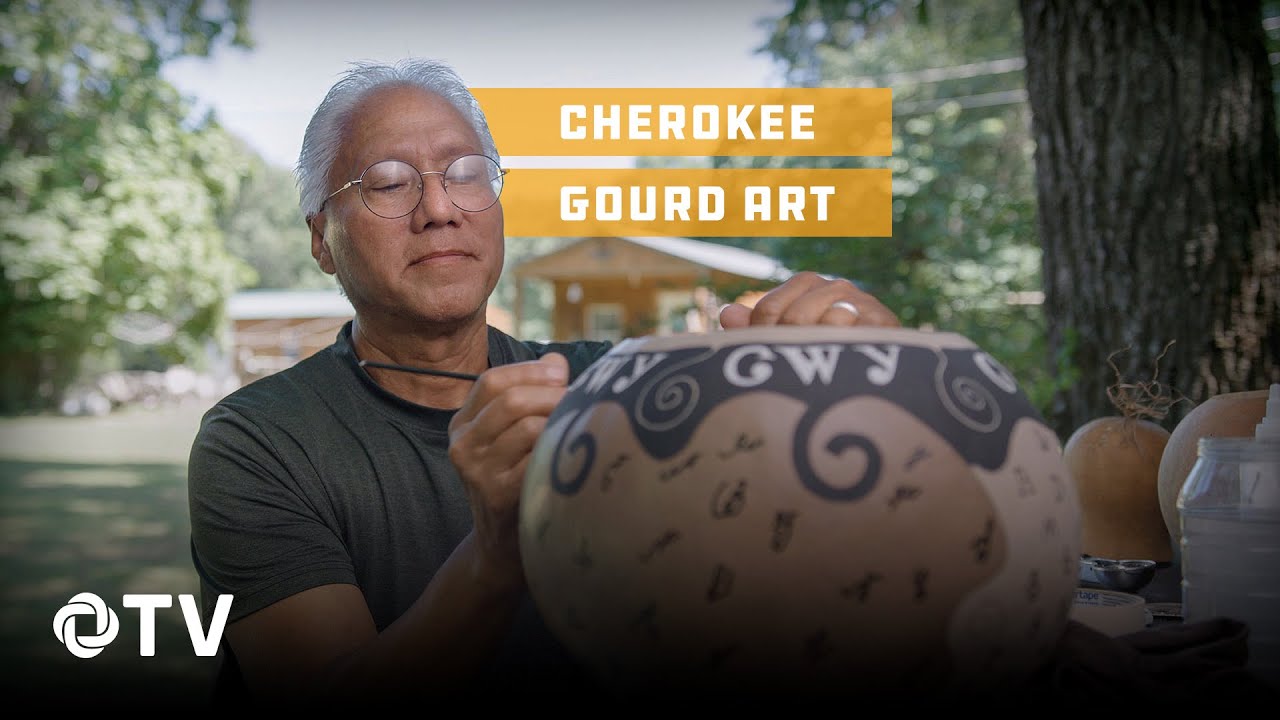 Cherokee Artist Preserves Language With One-Of-A-Kind Art