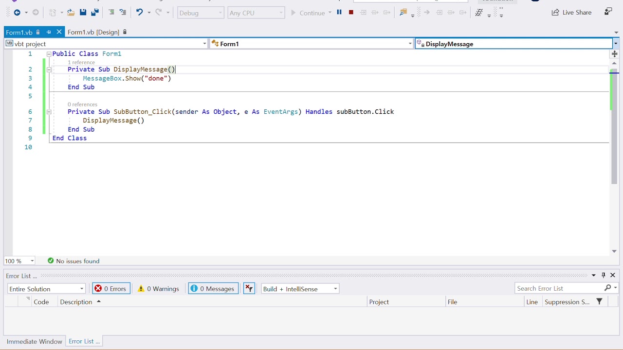 vbt solution Microsoft Visual Studio 2019 10 24 13 20 13 - YouTube