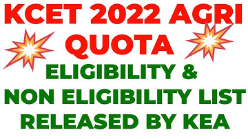 AGRI QUOTA ELIGIBLE AND NON-ELIGIBLE LIST RELEASED BY KEA / DOWNLOAD THE LIST LIKE THIS...!!!