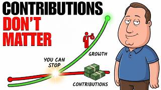 How the Retirement Tipping Point Actually Works (Stop Contributing & Coast)