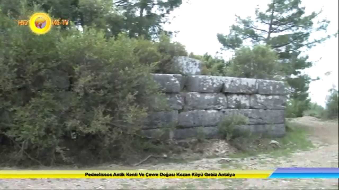 Pednelissos Antik Kenti Ve Çevre Doğası Kozan Köyü Gebiz Antalya