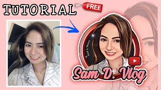 Free Youtube Logo For Your Vlog In Mobile Picsart Logo Tutorial