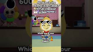 Did You Get Every Easter 2026 Skin? 👀 #dandysworld #roblox #robloxshorts #feedshorts #viral #fyp