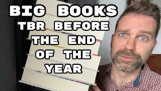 Big Books TBR Before the End of the Year 2021