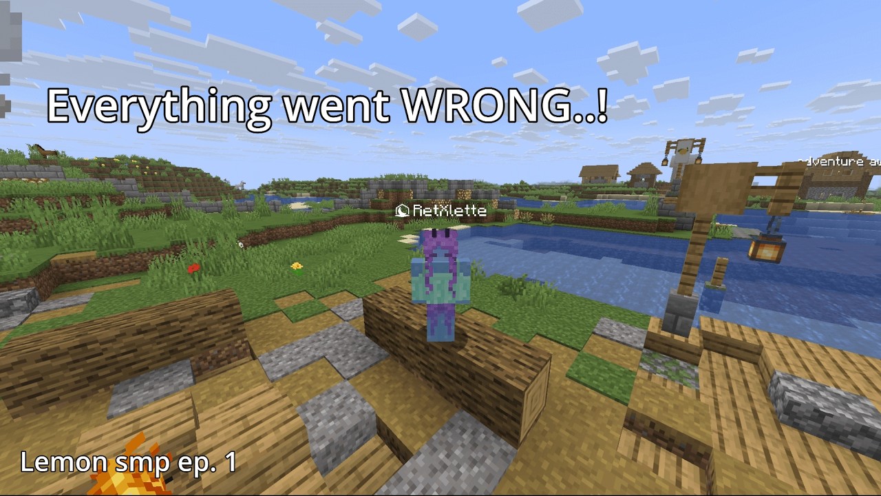 MY FIRST EVER VIDEO?! (Lemon SMP) - YouTube