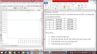 Area by Coordinate Method part 1