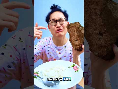 MKN NASI ADA BATU NYA! #food #asmr #mukbang #drama #sinetron #komedi
